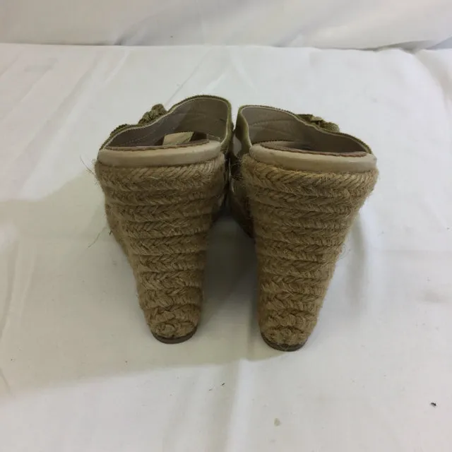 Christian Louboutin Signed Wedge Espadrilles. Size 38