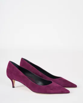 classic pump 45 - bordeaux suede