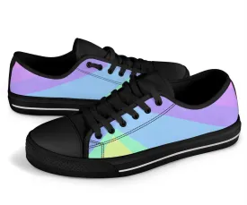 Custom Sneakers - Pastel Blocks (Black)