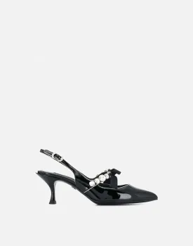 Embellished Lori Slingback Pumps