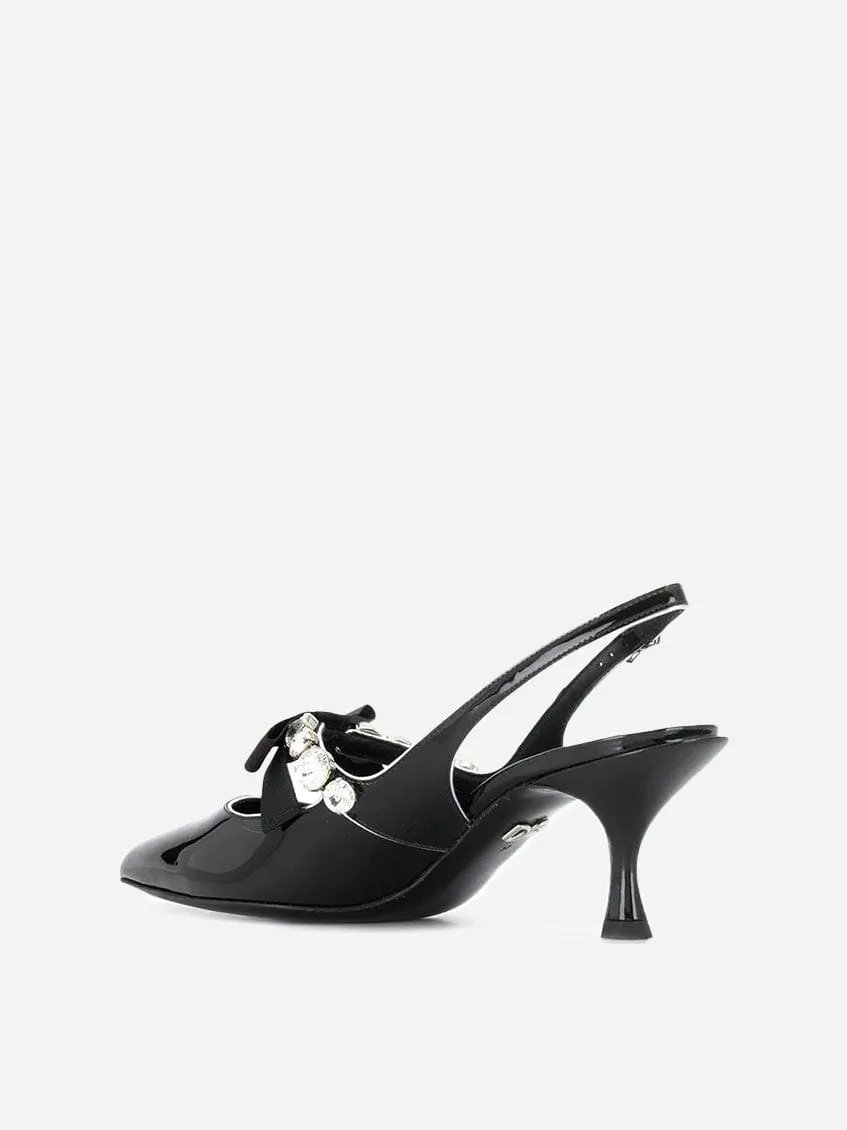 Embellished Lori Slingback Pumps
