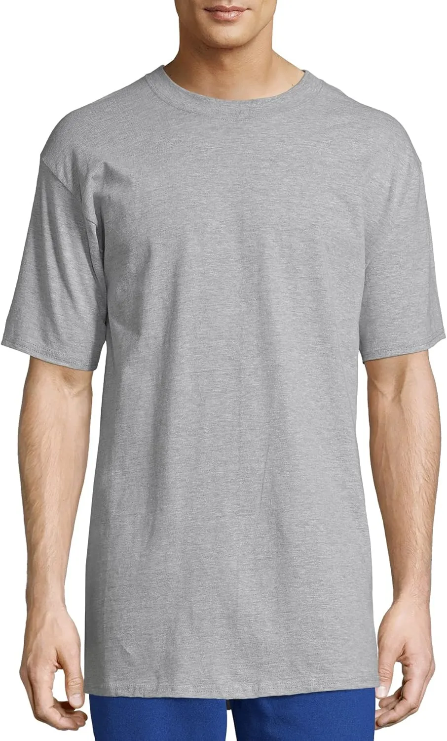 Hanes Men's Beefy-t T-Shirt, Heavyweight Cotton Tee, 1 Or 2 Pack, Big & Tall