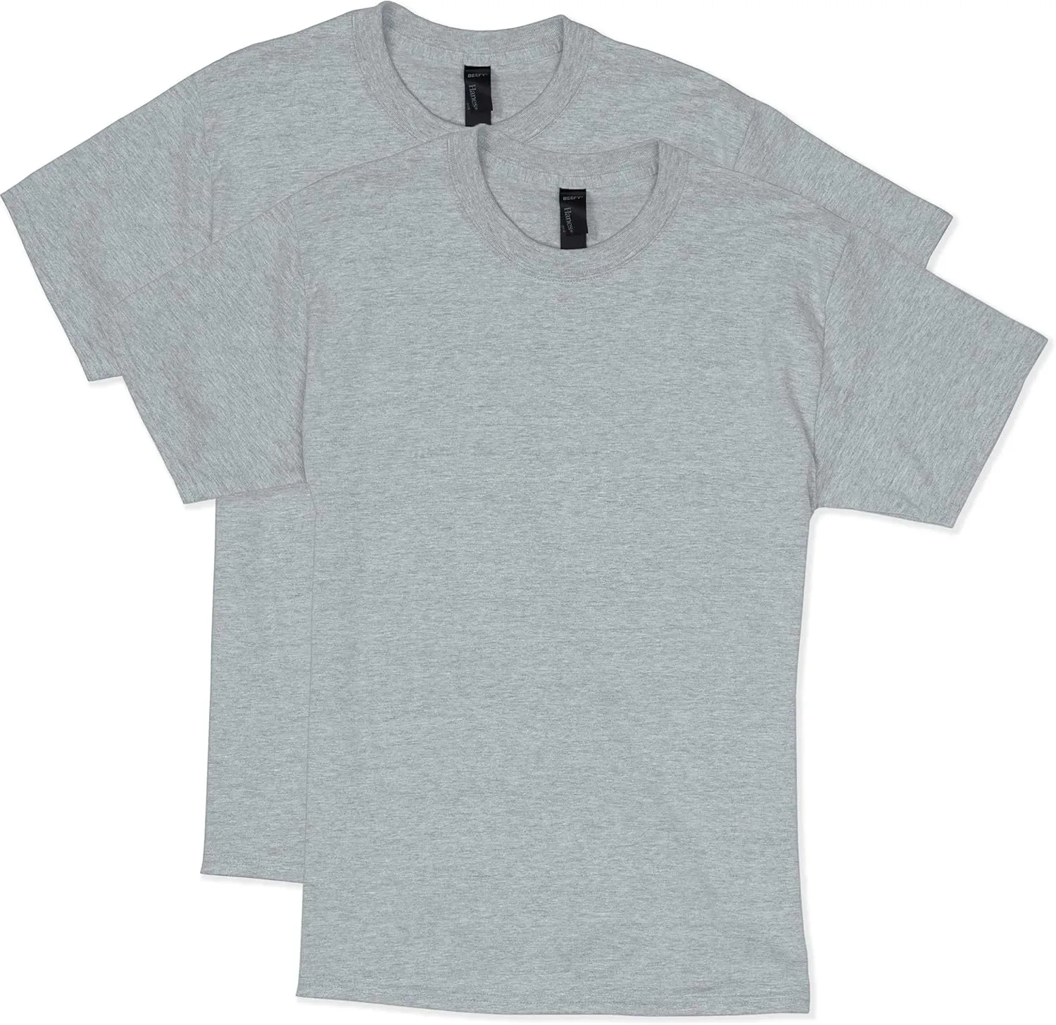 Hanes Men's Beefy-t T-Shirt, Heavyweight Cotton Tee, 1 Or 2 Pack, Big & Tall