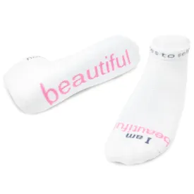 I Am Beautiful Low Cut Socks