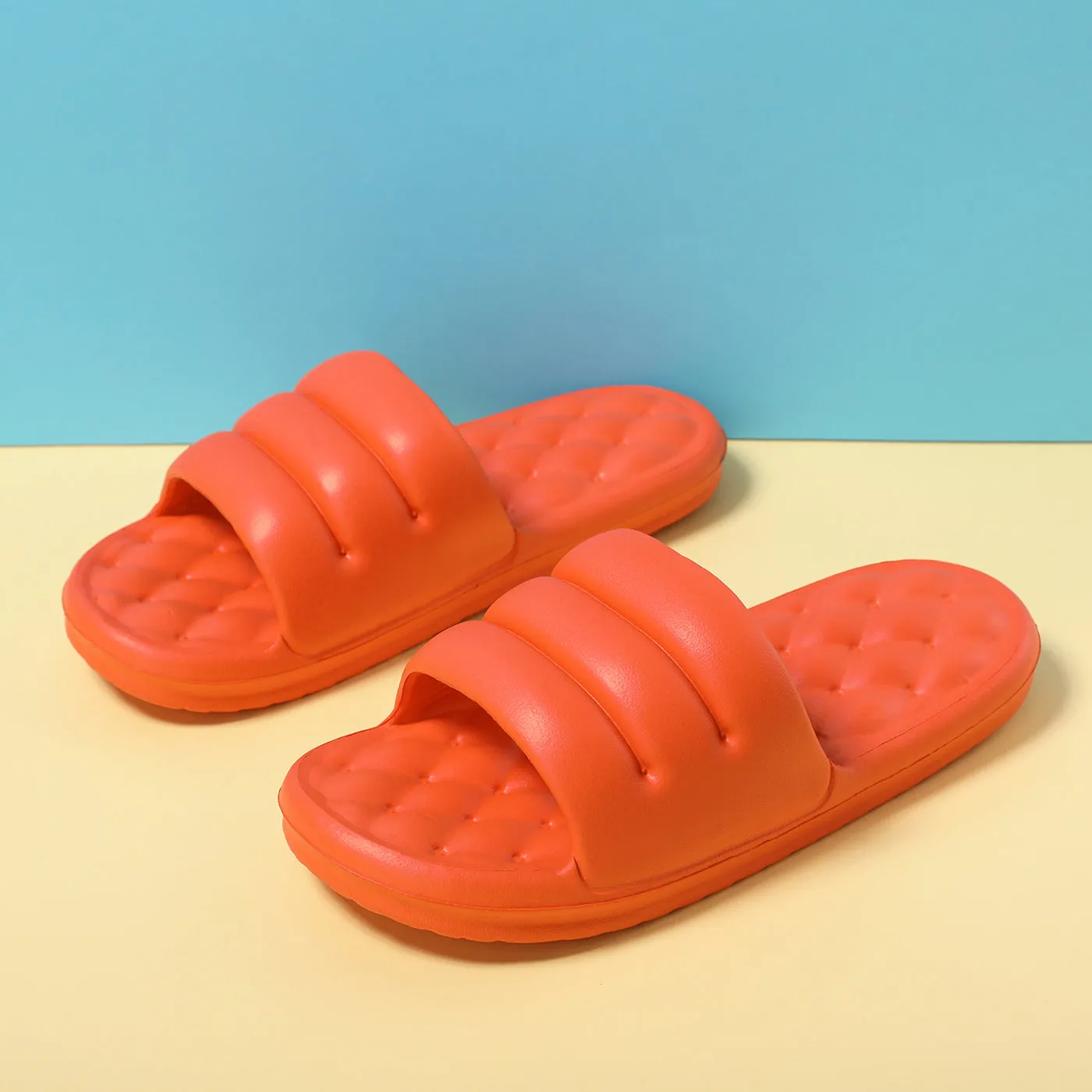 Mute EVA Sofa Slides Women Thick Sole Soft Indoor Slippers Women Anti-slip Sandals Men Summer Platform Women Shoes Bath