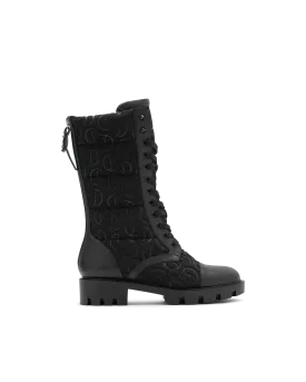 Pavleta Canvas Combat Boots