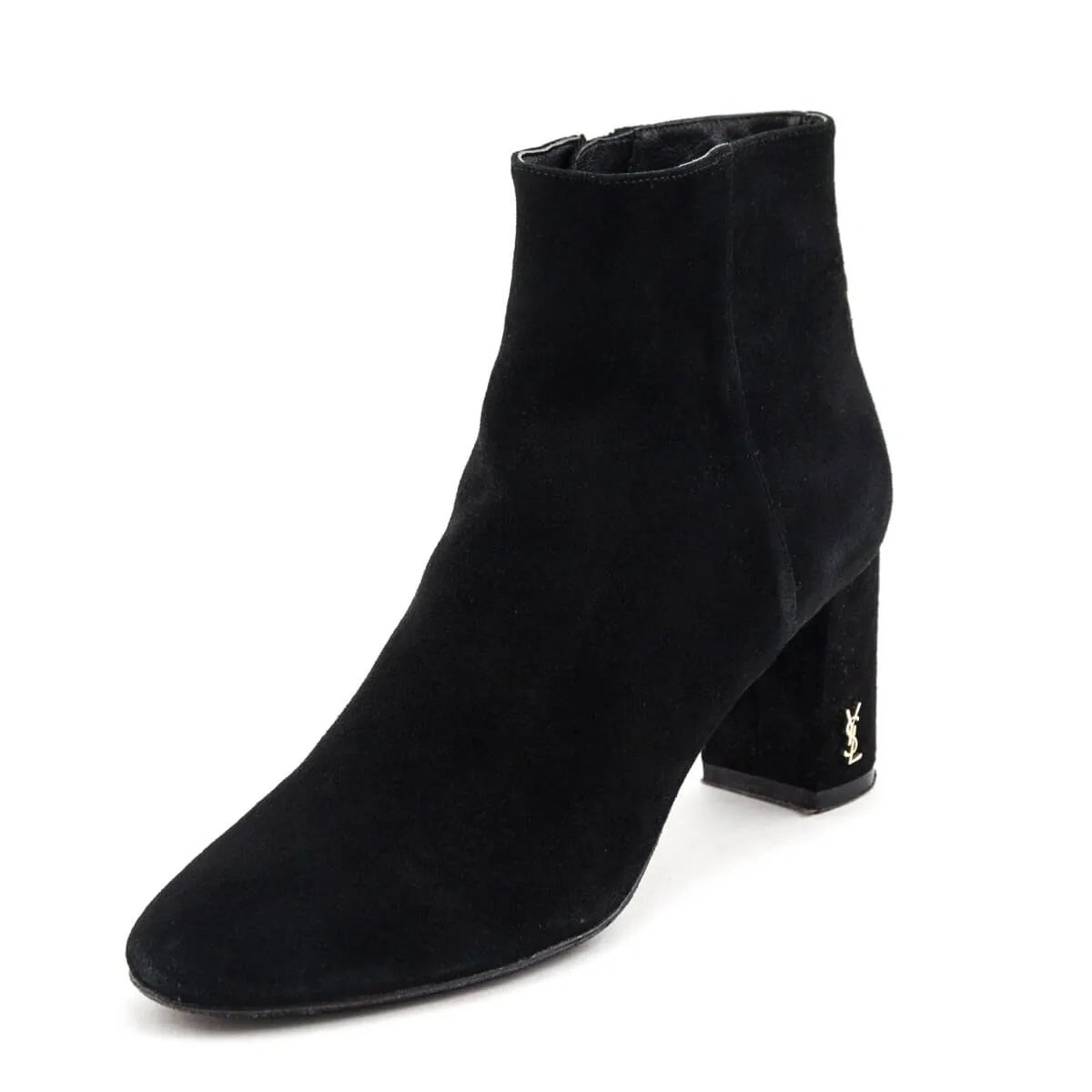 Saint Laurent Black Suede Boots Size US 6 | EU 36
