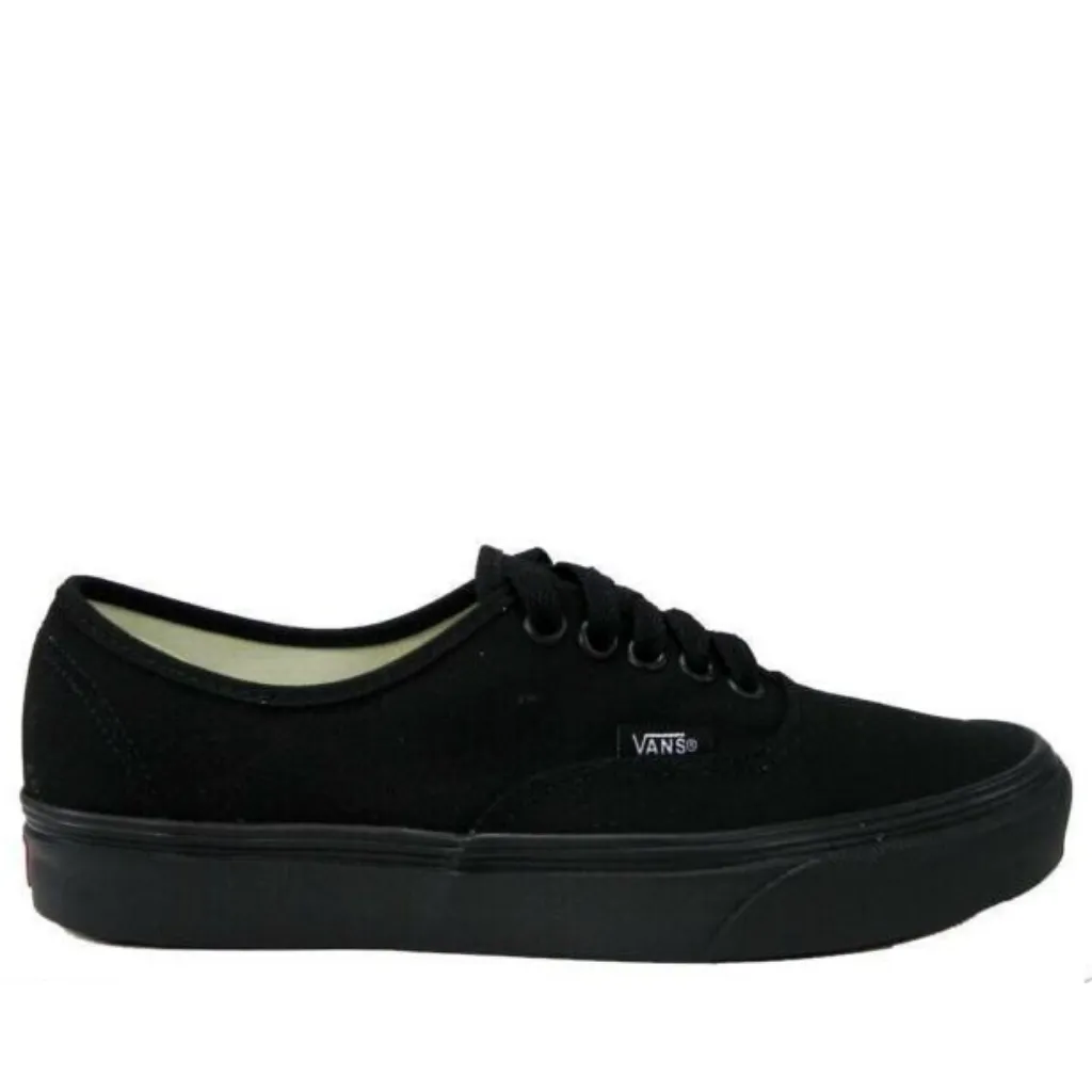 .Vans AUTHENTIC Black Sneakers (VN000EE3BKA) - B - R1L6