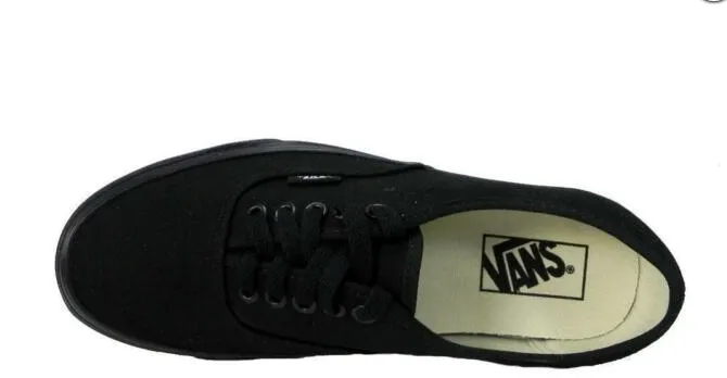 .Vans AUTHENTIC Black Sneakers (VN000EE3BKA) - B - R1L6