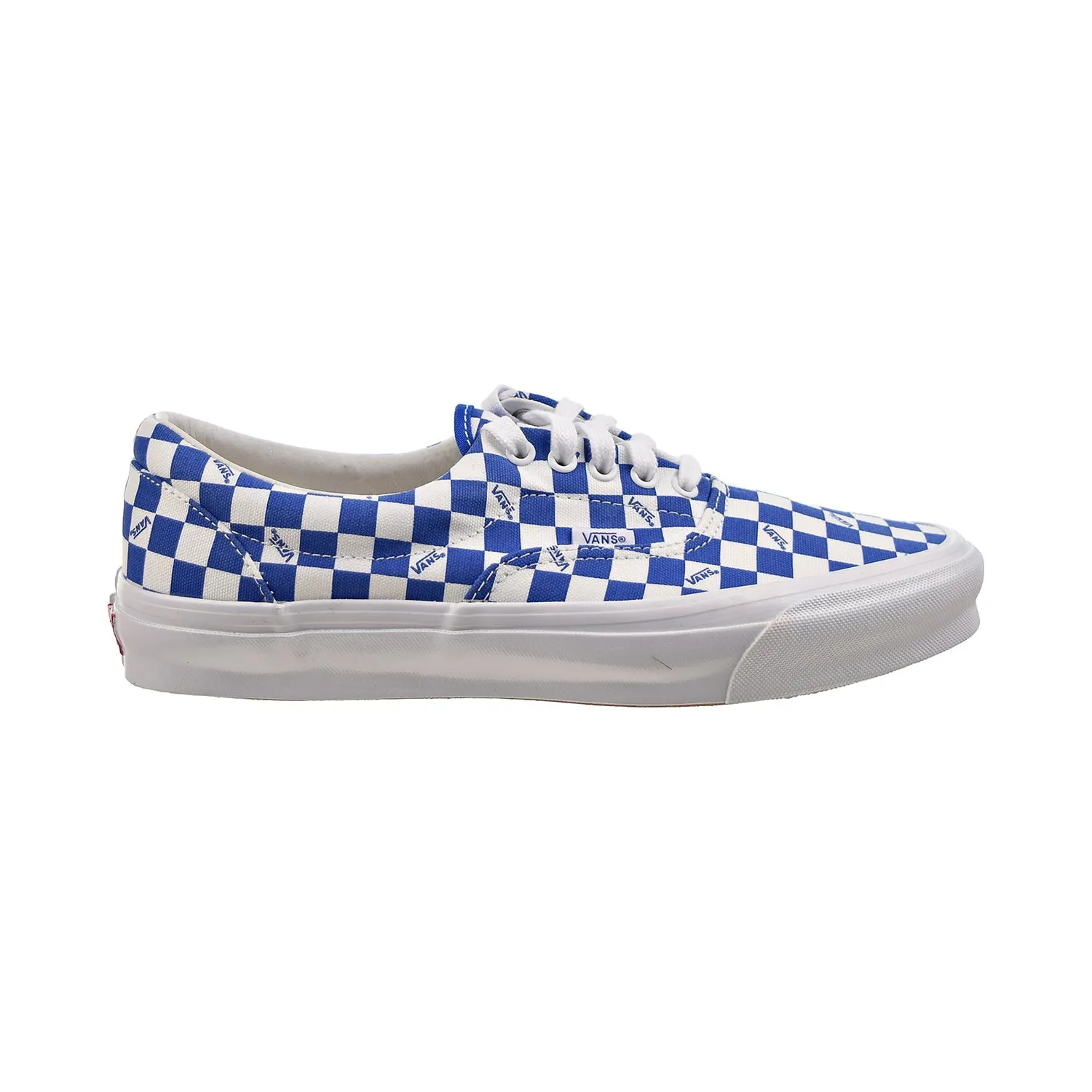Vans Vault OG Era LX Checkboard Logo Men's Shoes Nautical Blue