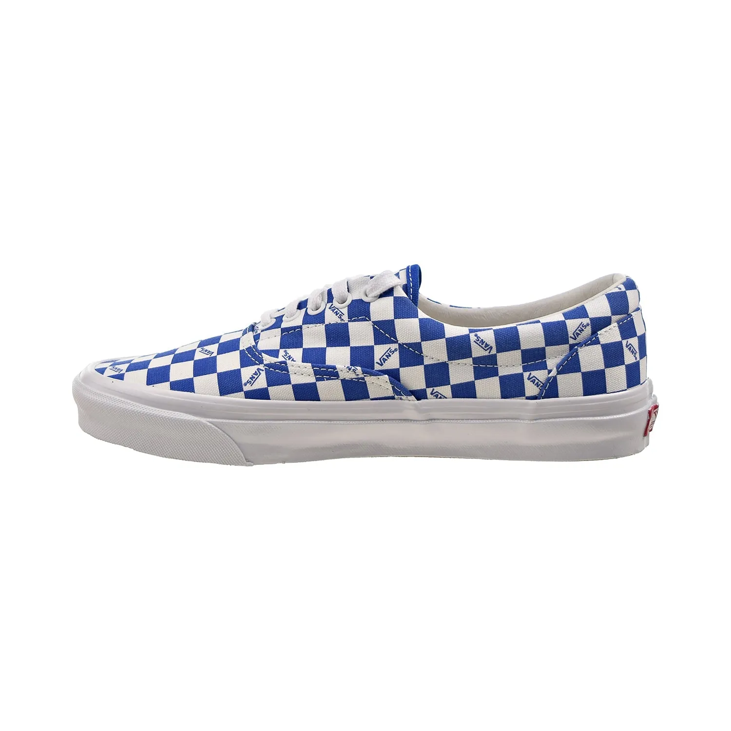 Vans Vault OG Era LX Checkboard Logo Men's Shoes Nautical Blue