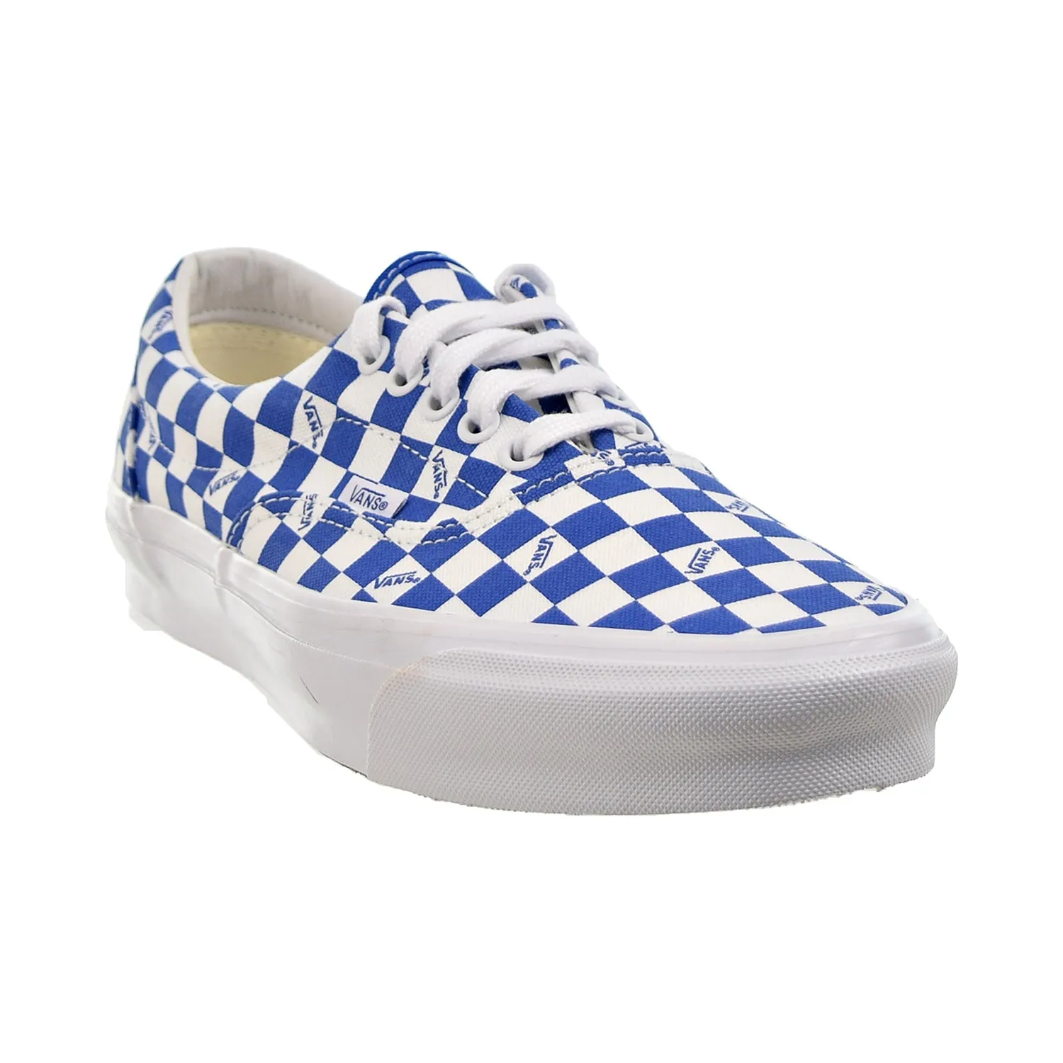 Vans Vault OG Era LX Checkboard Logo Men's Shoes Nautical Blue