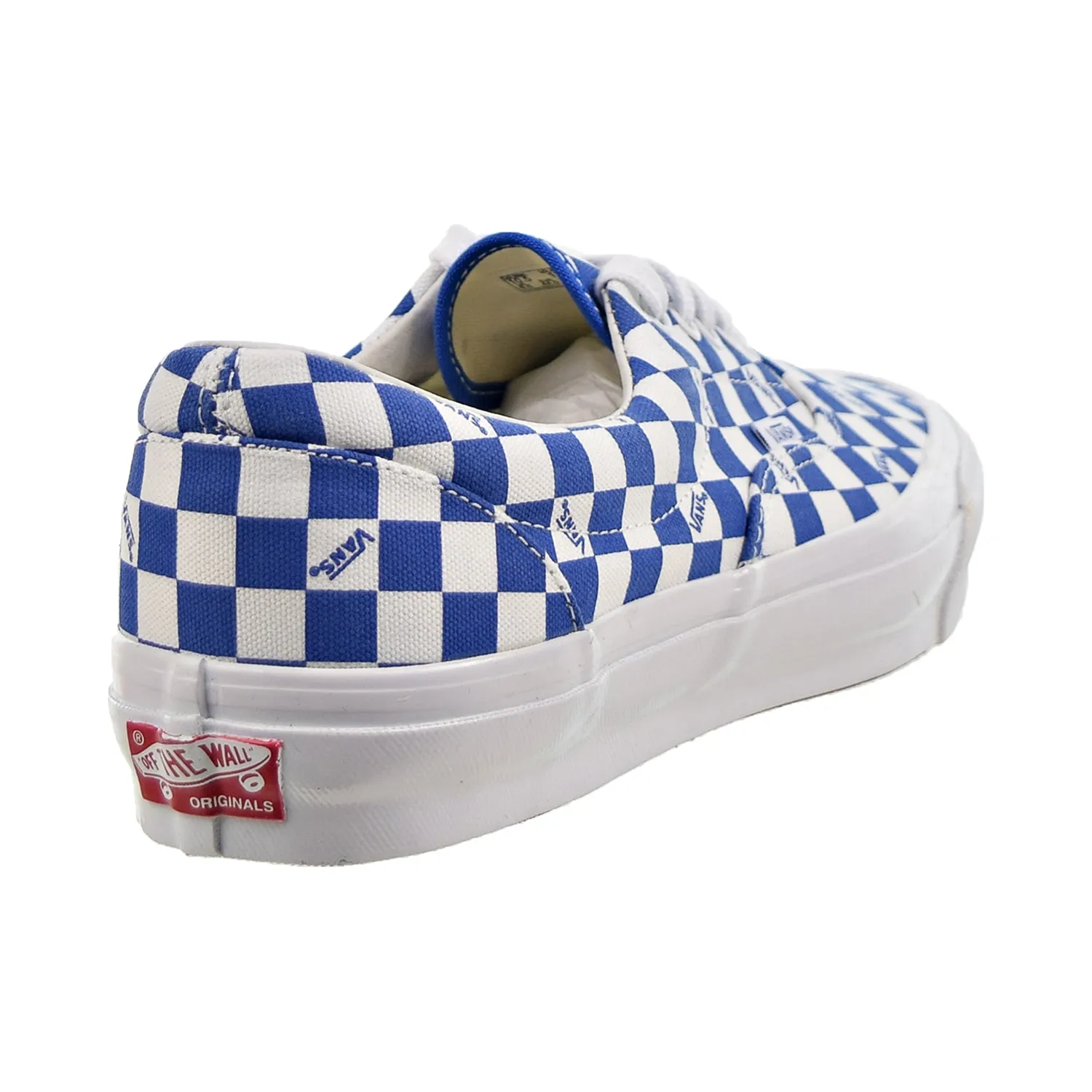 Vans Vault OG Era LX Checkboard Logo Men's Shoes Nautical Blue