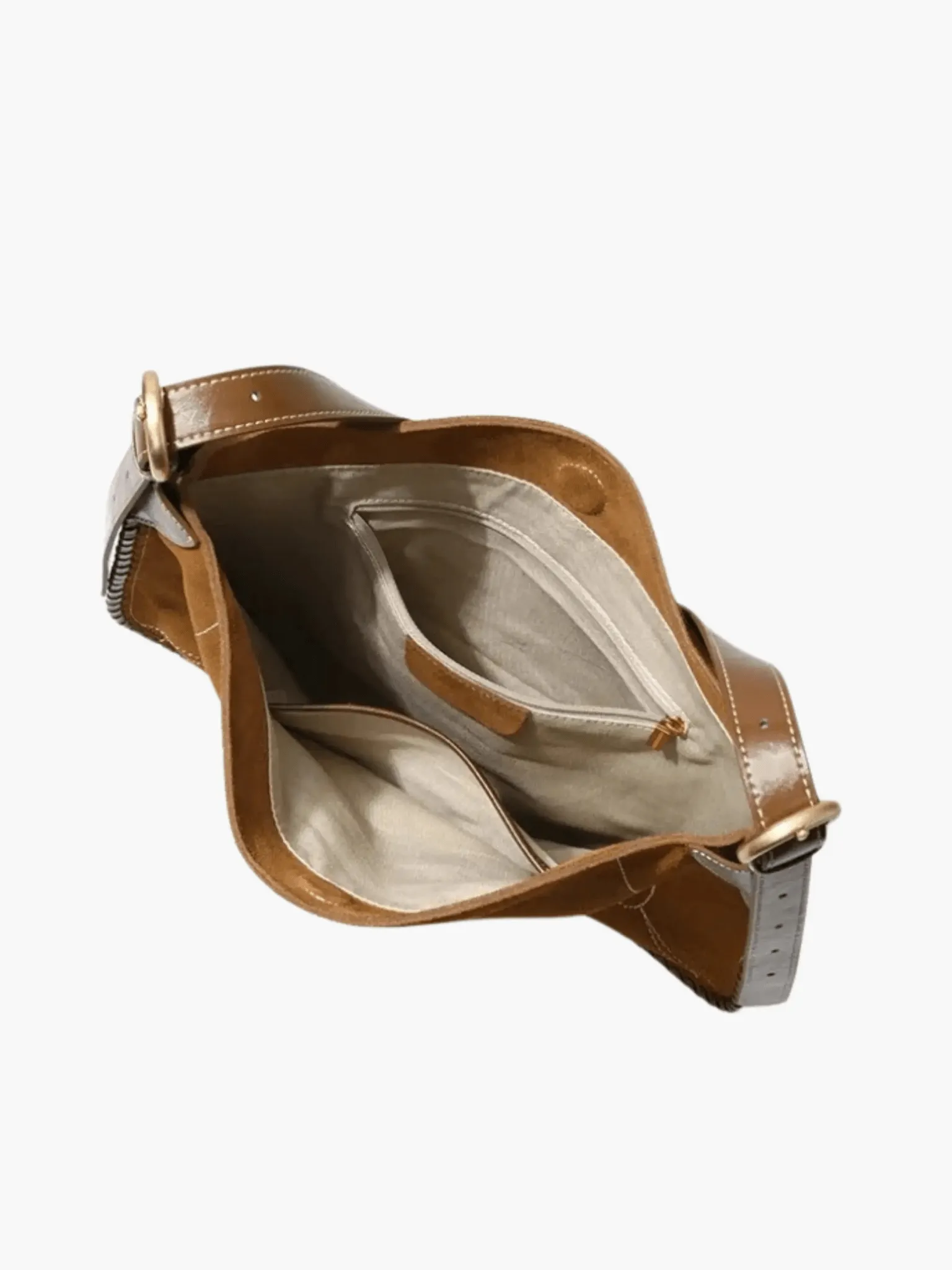 Verona | Suede Leather Hobo Bag