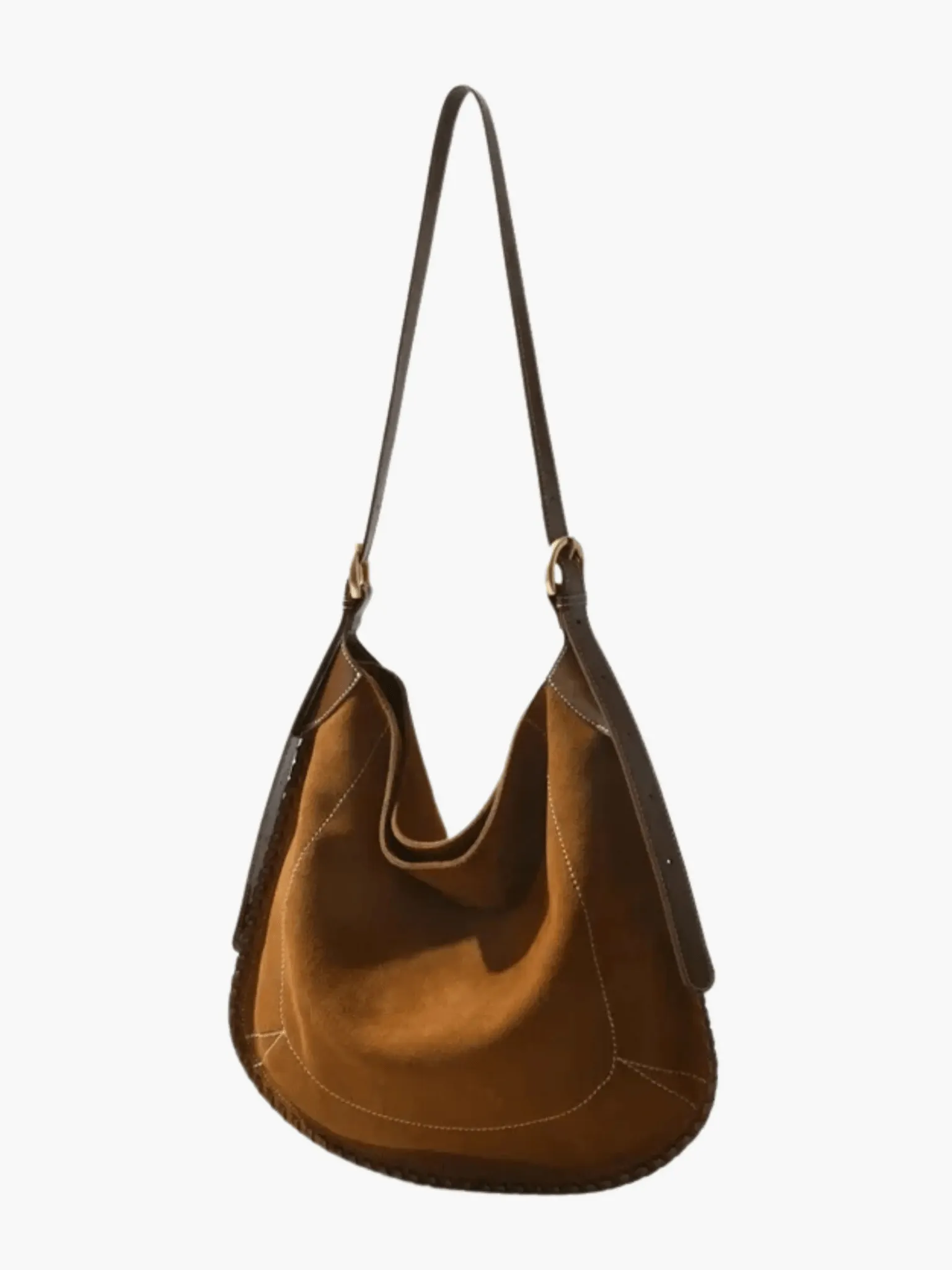 Verona | Suede Leather Hobo Bag