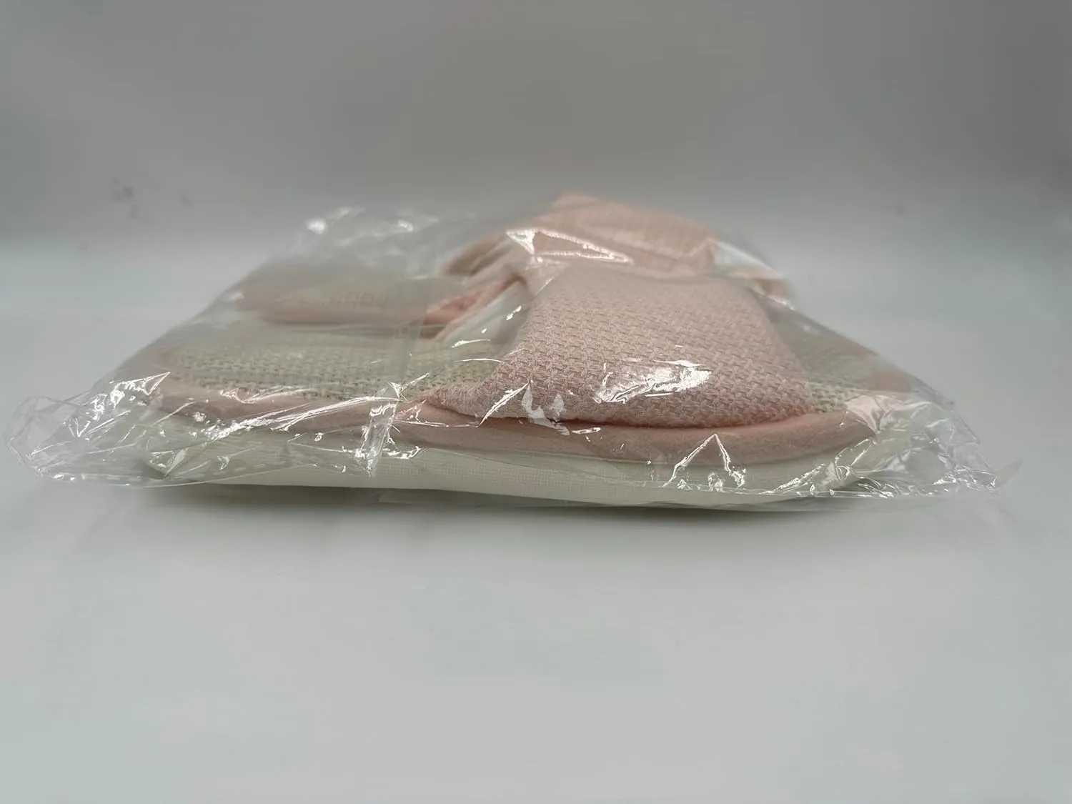 Women's Linen Slippers Cloth Slippers Soft Thick Soled Slippers Open Toe Slip On Bedroom Shoes With Memory Foam